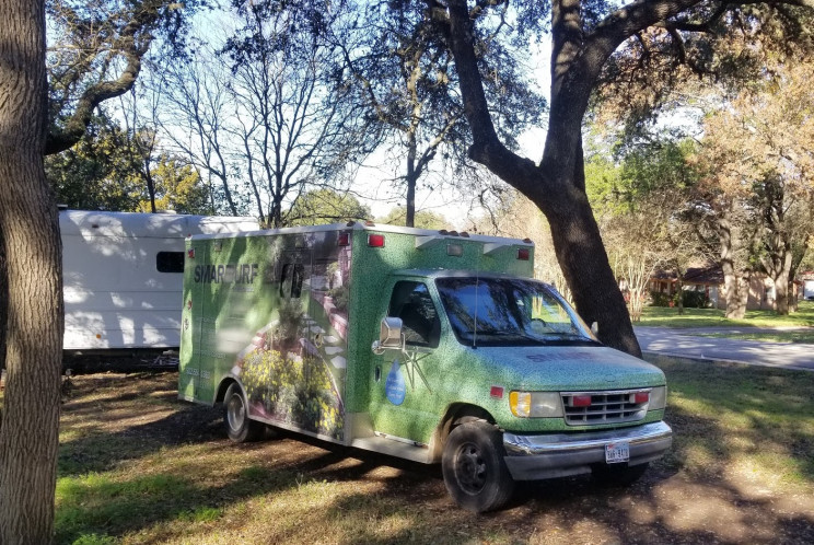 A Man Turned This Secondhand Ambulance into His Dream Home