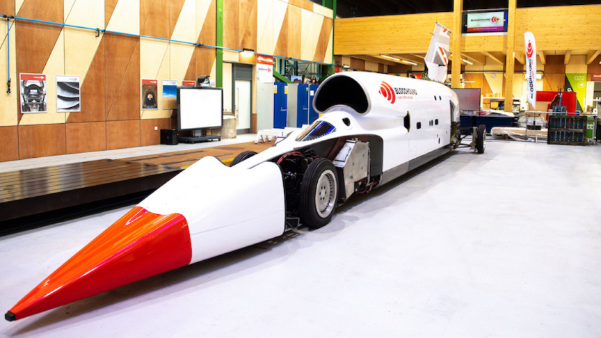 The Bloodhound Supersonic Car Is Ready for High-Speed Trials