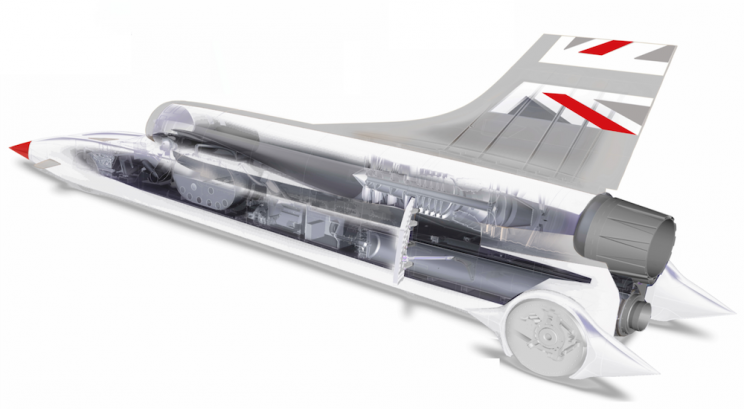 The Bloodhound Supersonic Car Is Ready for High-Speed Trials
