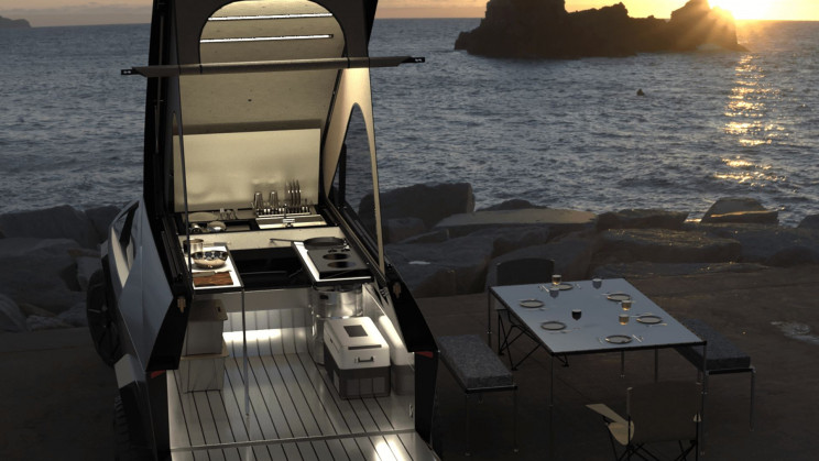 This Cybertruck camper has endless features but costs a whopping $24,000 This Cybertruck camper has endless features but costs a whopping $24,000