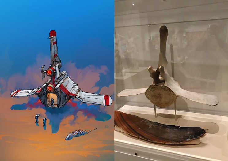 Talented Artist Draws Beautiful Space Crafts Inspired by Daily Objects