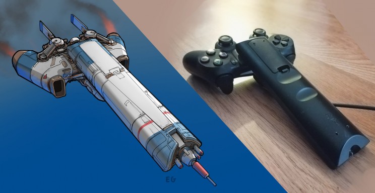 Talented Artist Draws Beautiful Space Crafts Inspired by Daily Objects