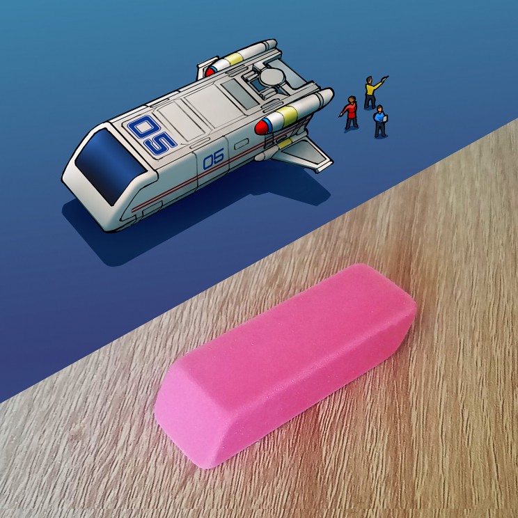Talented Artist Draws Beautiful Space Crafts Inspired by Daily Objects