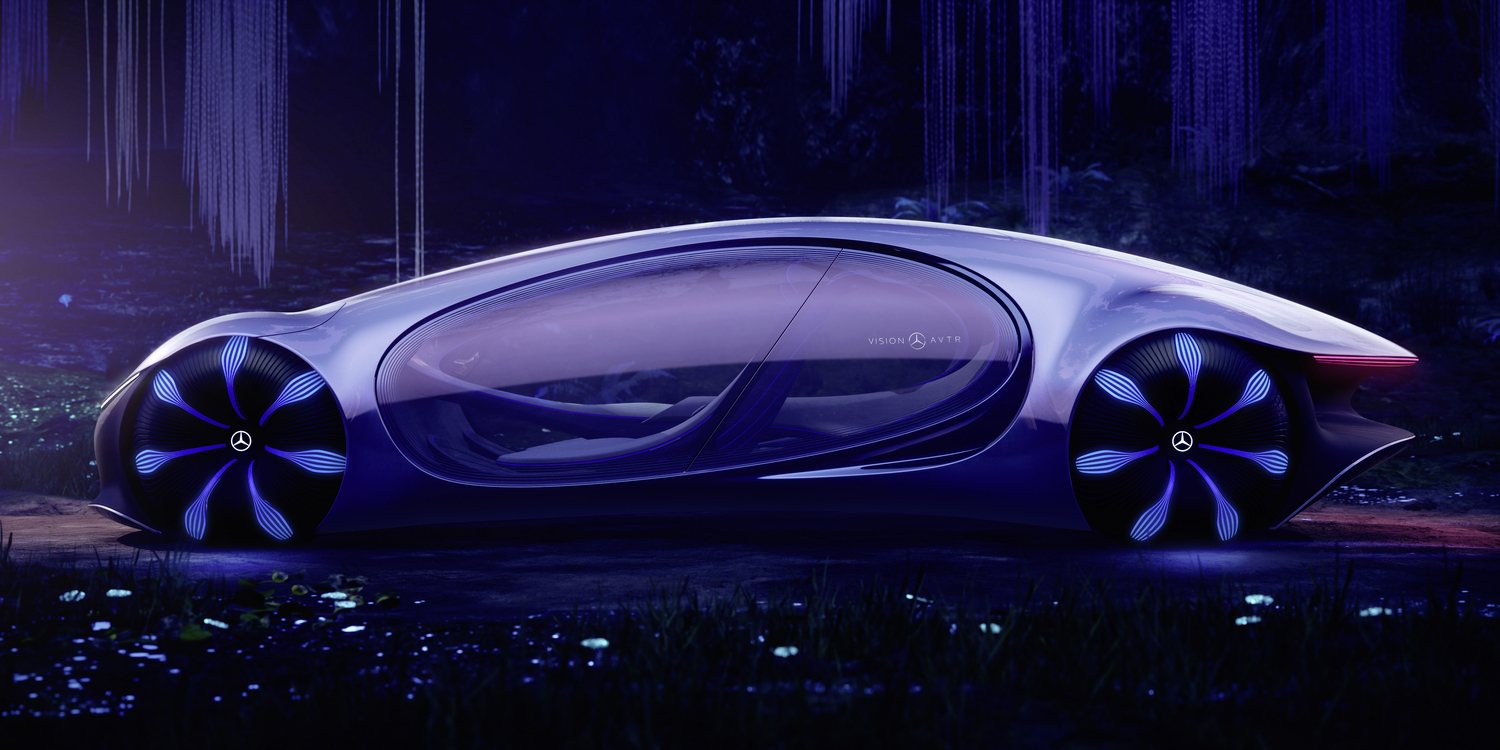 Mercedes-Benz Unveils New Concept Car Inspired by Movie “Avatar” Mercedes-Benz Unveils New Concept Car Inspired by Movie “Avatar”
