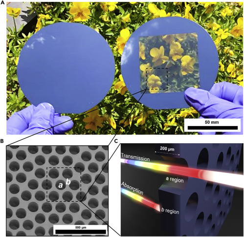 c-Si Substrate Transparent c-Si Substrate