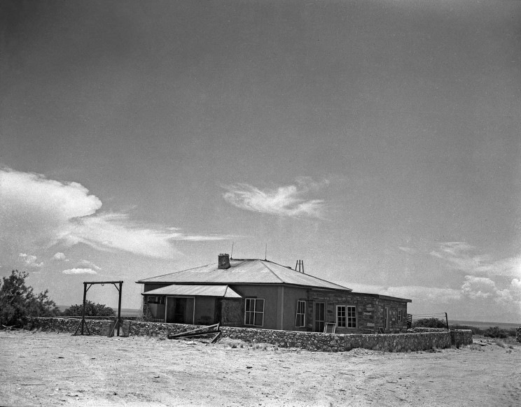Trinity project ranch house that survived