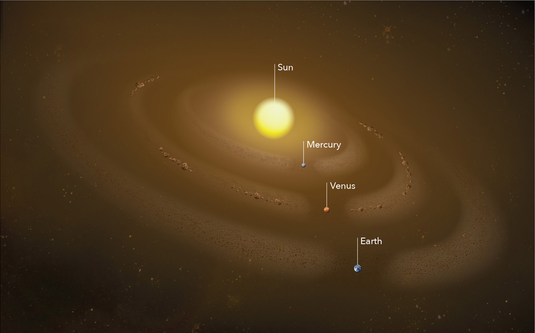 The Sun is losing mass. And once featured Saturn-like rings? The Sun is losing mass. And once featured Saturn-like rings?