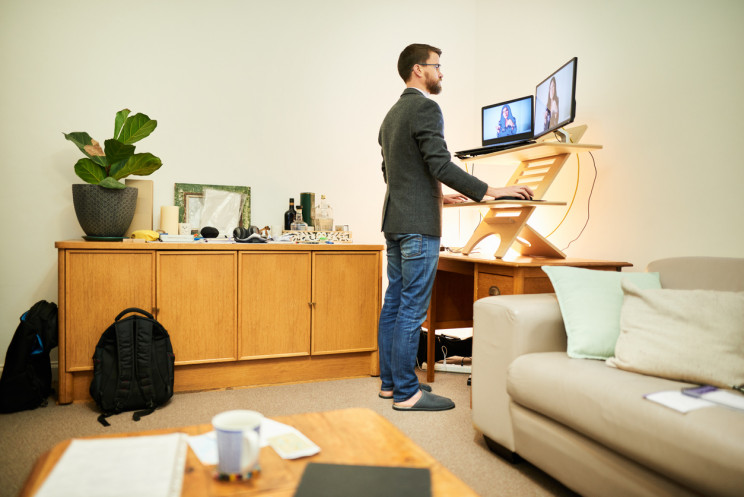 standing desk home office