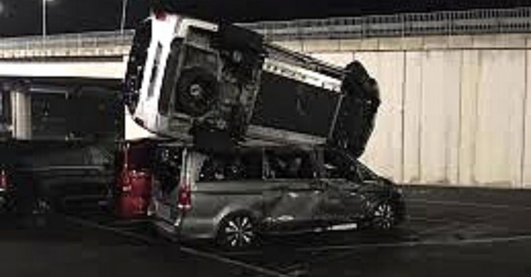 rampaging-man-mercedes-factory Rampaging Man Mercedes Factory