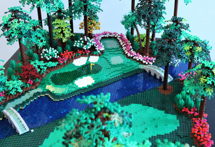 Father and Daughter Construct Augusta National’s 12th Hole Using 20,000 LEGOs Father and Daughter Construct Augusta National’s 12th Hole Using 20,000 LEGOs