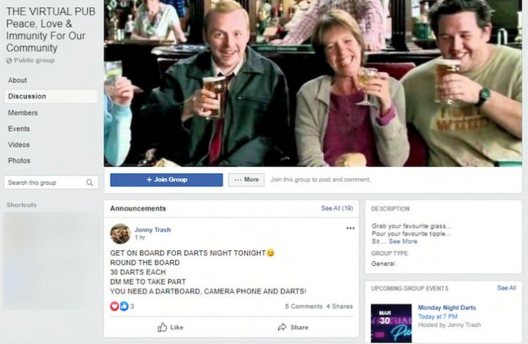 Virtual Pub Set up during Lockdown Attracts 14,500 Customers Globally Virtual Pub Set up during Lockdown Attracts 14,500 Customers Globally