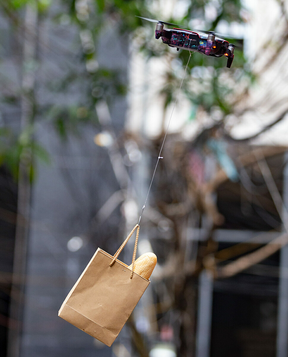 drone communication takeaway