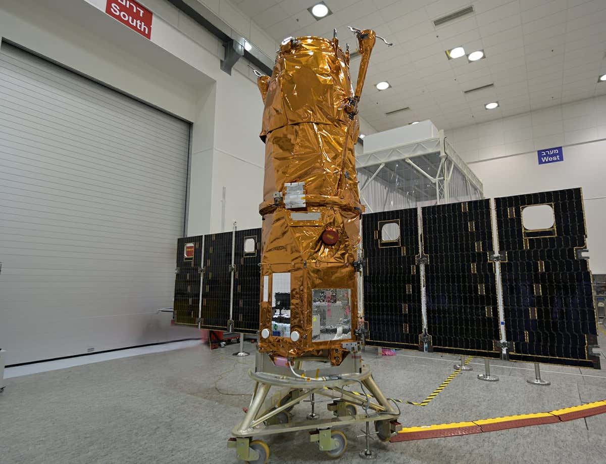 First Images from Israel's Spy Satellite Shared with the Public First Images from Israel's Spy Satellite Shared with the Public