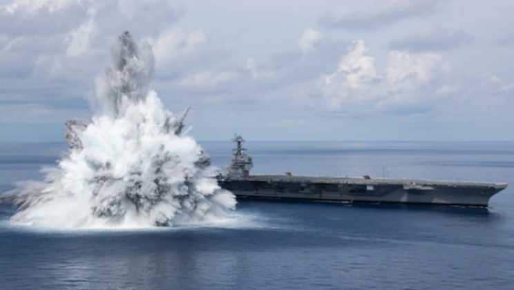 US Navy Completes Full Ship Shock Trials of USS Gerald R. Ford