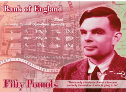 Computer Scientist Alan Turing Will Appear on the New Bank of England £50 Note