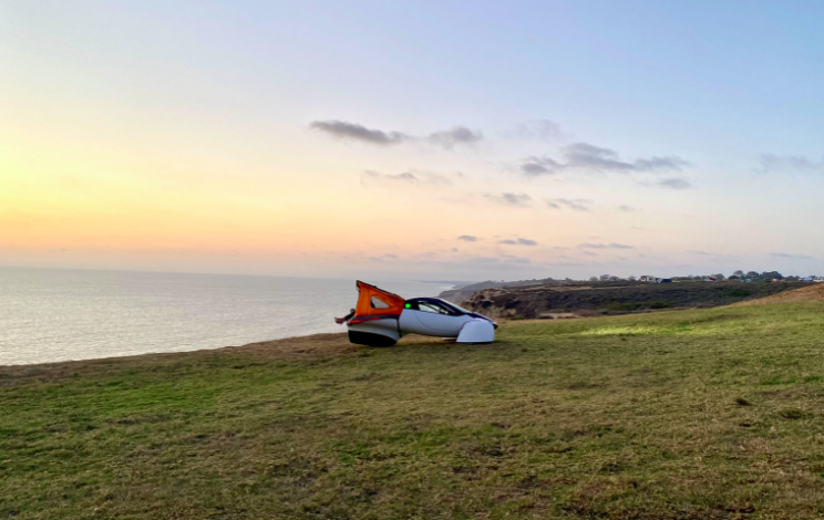 Meet Sol: Aptera's Three-Wheeled Solar-Powered EV in White Meet Sol: Aptera's Three-Wheeled Solar-Powered EV in White