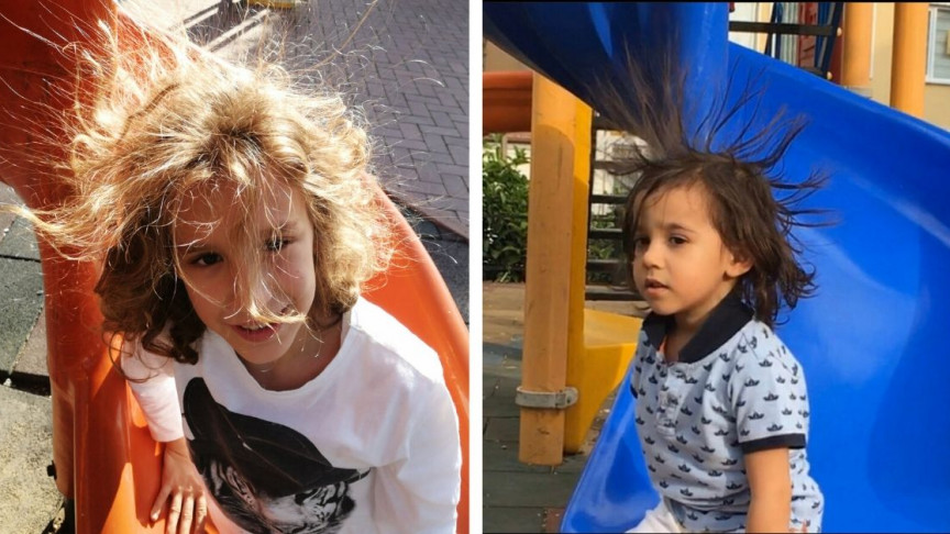 Parents Share Funny Photos Complain About Static Electricity In