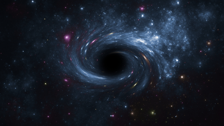 Astronomers may have spotted a wandering black hole for the first time