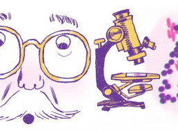 Google Celebrates Microbiologist Hans Christian Gram in New Google Doodle