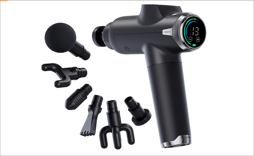 Fusion Pro Massage Gun Black massage gun