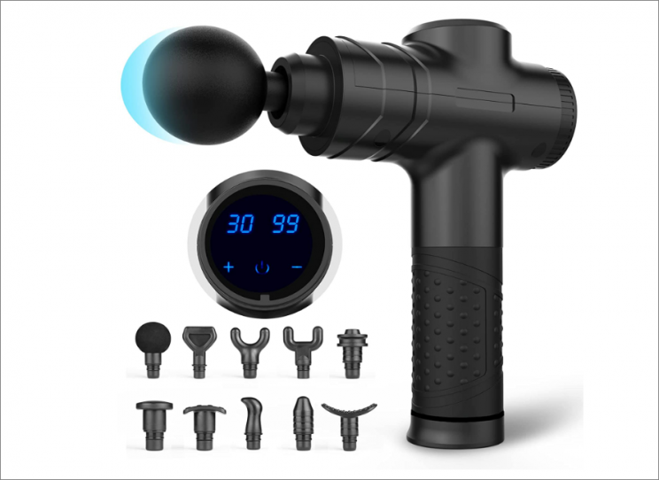 Gladiour Massage Gun Black massage gun
