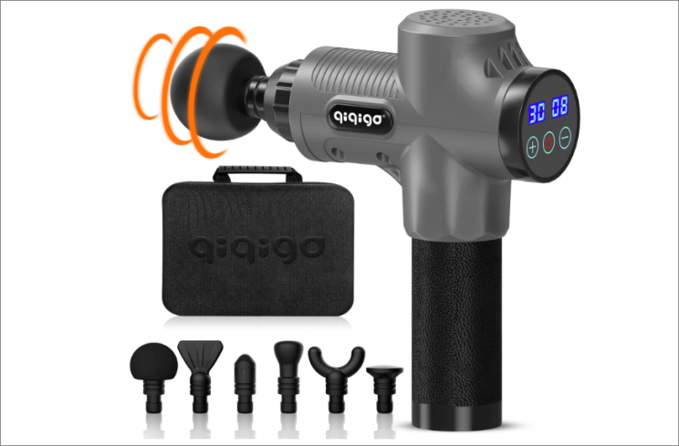 QUIQUIGO Massage Gun Black massage gun