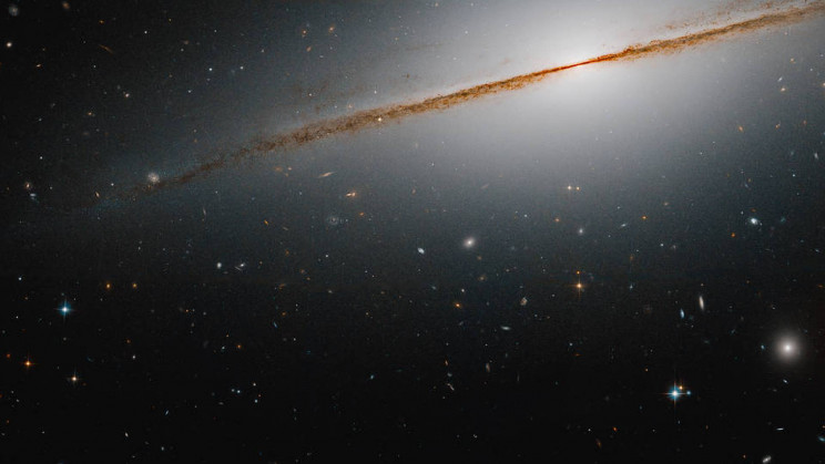 NASA's Hubble Space Telescope spots the 'Little Sombrero' galaxy in a new image