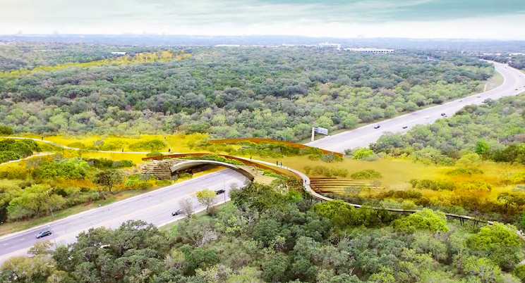 America's $23 Million Largest Wildlife Crossing Opens in Texas America's $23 Million Largest Wildlife Crossing Opens in Texas