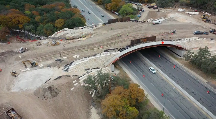 America's $23 Million Largest Wildlife Crossing Opens in Texas America's $23 Million Largest Wildlife Crossing Opens in Texas
