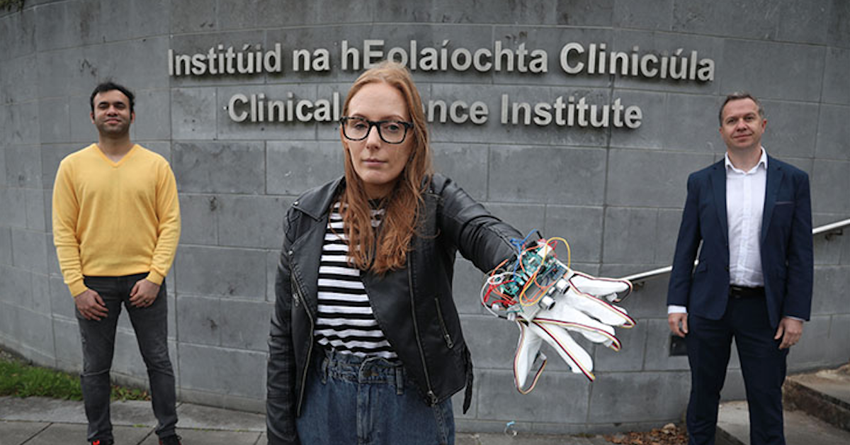 NUI Galway's 'JediGlove' Assists Visually Impaired with Sonar NUI Galway's 'JediGlove' Assists Visually Impaired with Sonar