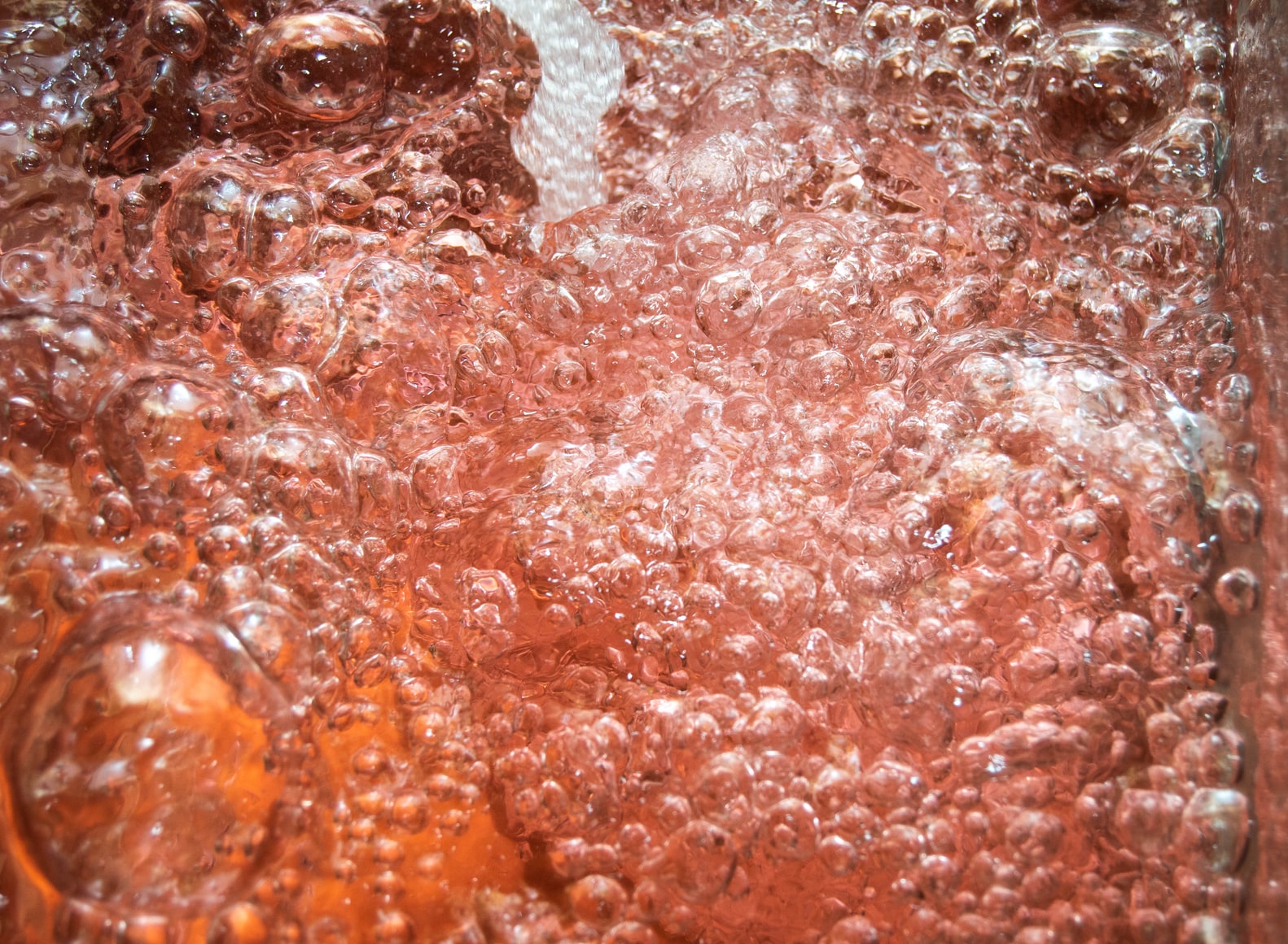 Water Bubbles Water bubbles and change in the entropy of water molecules.