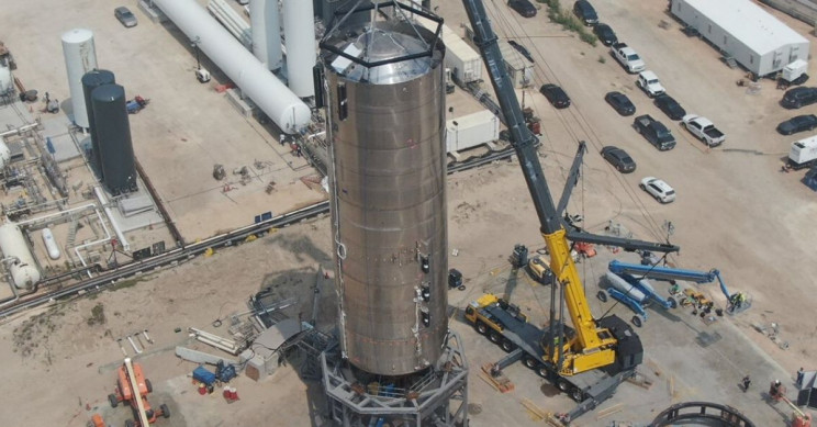 SpaceX Starship Prototype Passes Critical Test, Awaits Raptor Engine