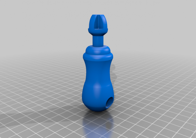 Parent Recreates Son's Toy Screwdriver with Their Own 3D Printed Version