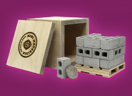 Embrace Your Inner Builder with These Miniature Cinder Blocks