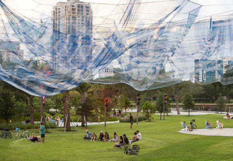 Beautiful Aerial Sculpture in Florida Recalls An Ugly Past Beautiful Aerial Sculpture in Florida Recalls An Ugly Past