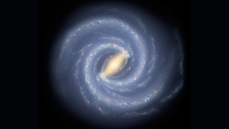 Milky Way galaxy: Our galactic home containing 100 billion planets