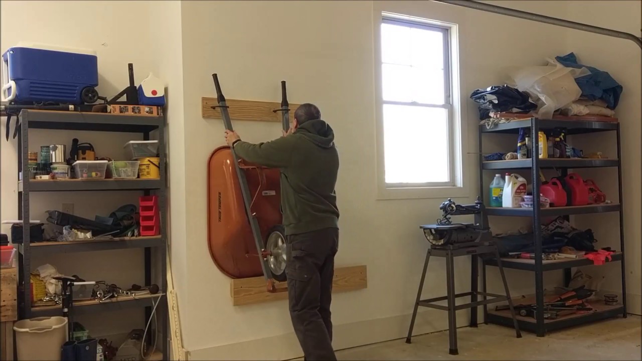 genius garage organizating ideas bracket