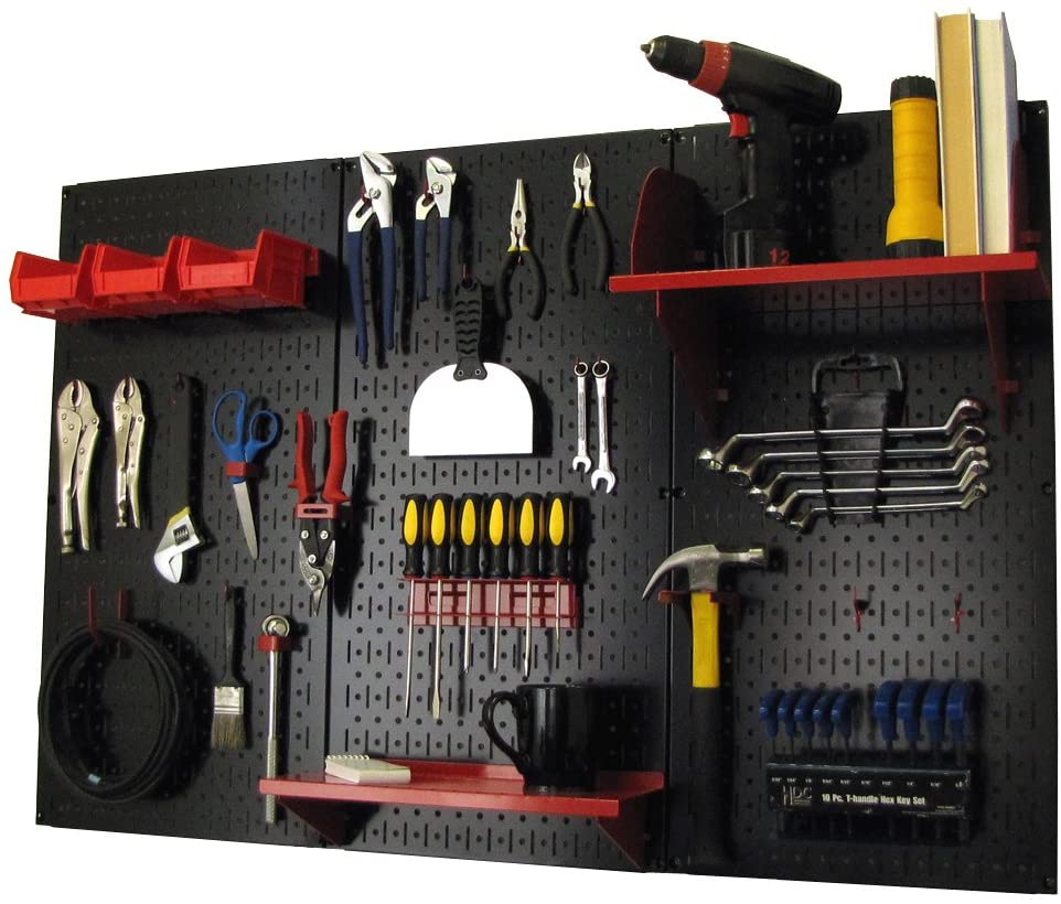 genius garage organizer ideas pegboard