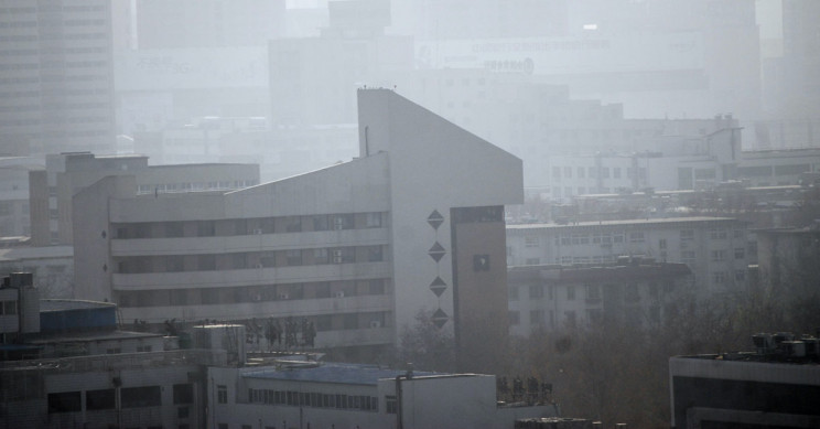 air pollution city