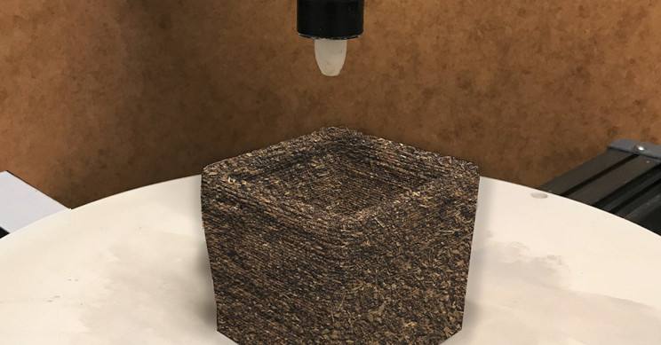 Scientists 3D Printed Fungus-Based Soundproofing Material