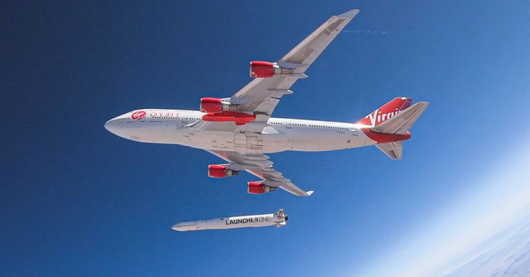 Virgin Orbit Launches 10 CubeSats to Space off of an Aircraft
