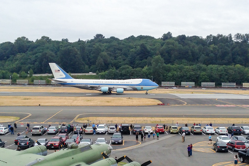 air force one on apron