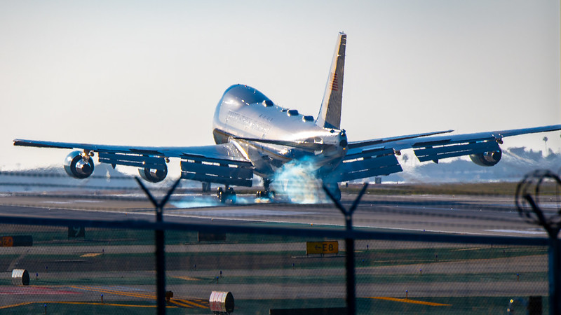 air force one landing