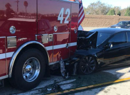 Driver Was Using Autopilot Incorrectly in Recent LA Crash of Tesla Model S, NTSB Says