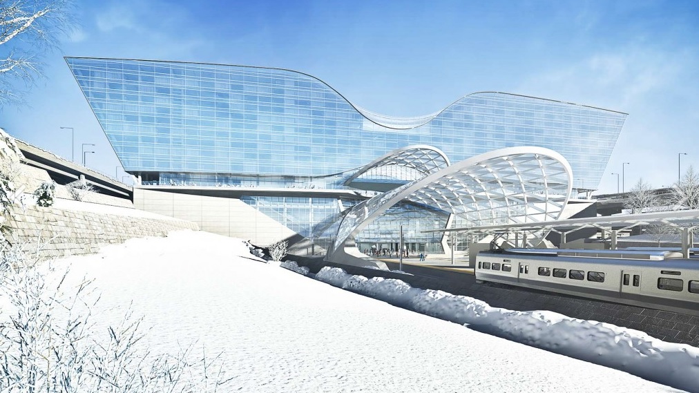 futuristic airports denver