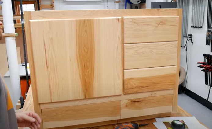 diy vanity front