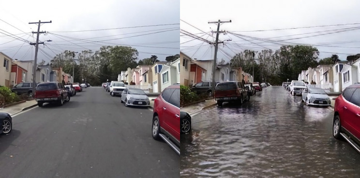 AI Used to Show You What Your Climate Change-Stricken Neighborhood Will Look Like