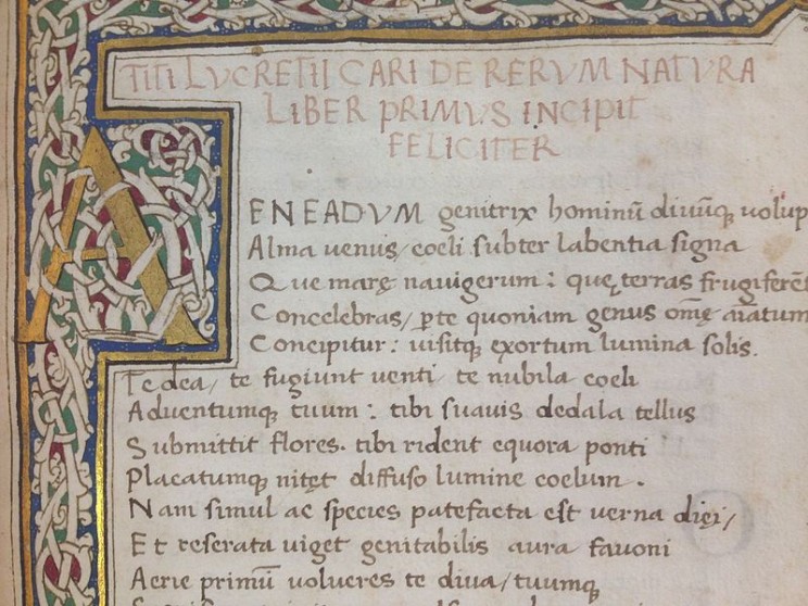 ancient evolution theories lucretius