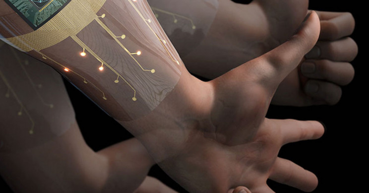 Flexible Wearable Detects Hand Gestures, Interacts with Electronics