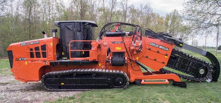 heavy equipment ditch witch
